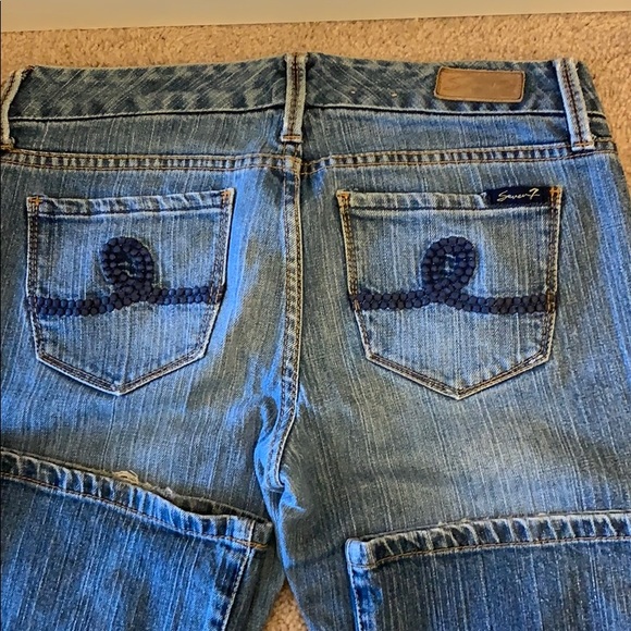 “GUC” SEVEN 7 JEANS- Boot Cut- 29 - Picture 4 of 5